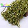 2mm Triangle Crystal Glass Beads for Jewelry Making (Approx. 130 Pieces)
