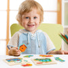 Wooden 3D Cartoon Animal Jigsaw Puzzle for Kids