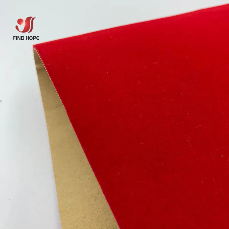 Self-Adhesive Velvet Fabric Sheets for Jewelry Boxes and Craft Projects