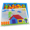 Mushroom Nail 3D Puzzle Set – 296 Pieces Creative Educational Toy