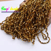 2mm Triangle Crystal Glass Beads for Jewelry Making (Approx. 130 Pieces)