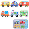 Montessori Wooden Animal Puzzle Set with Storage Box
