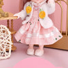16cm Articulated Fashion Doll with Big Eyes and Dress-Up Outfit