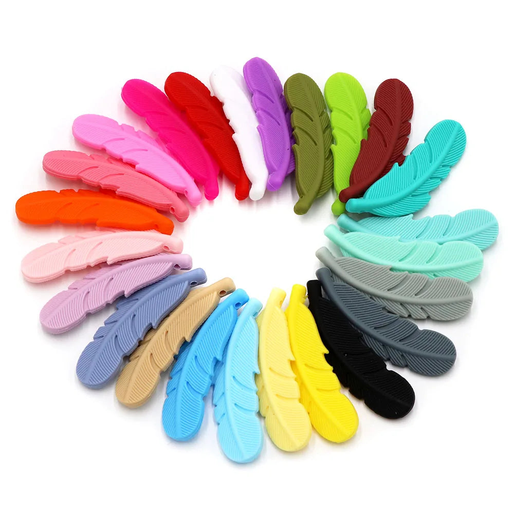Silicone Teether Beads for DIY Baby Necklaces