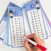 Reusable Multiplication Practice Cards Set for Kids (0-12) with Dry-Erase Pens