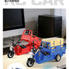Mini Remote Control Tricycle with Liftable Bed