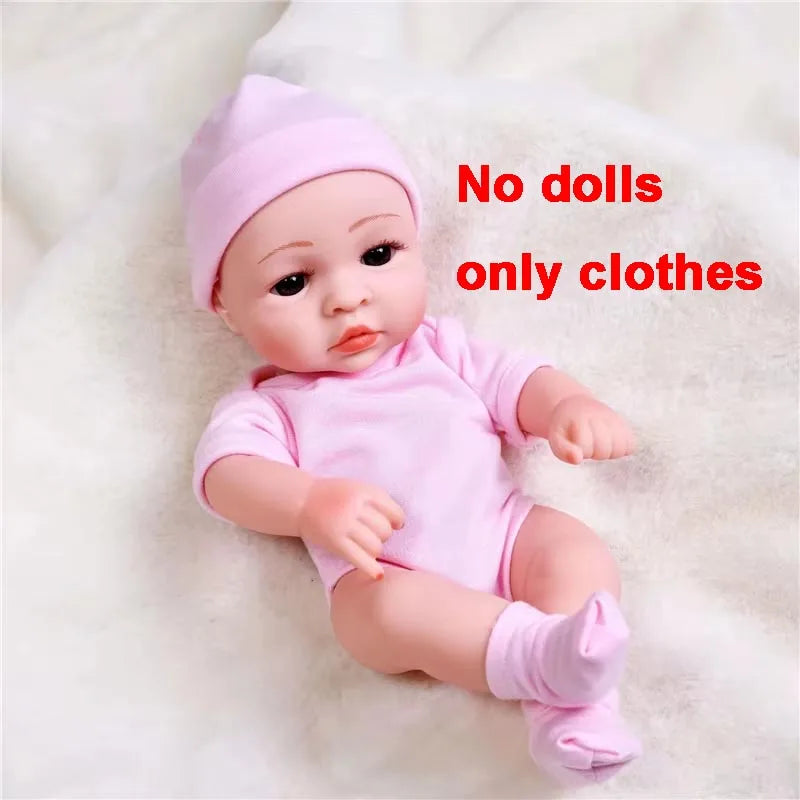 Adorable Jumpsuit Outfit for 12-Inch Reborn Dolls