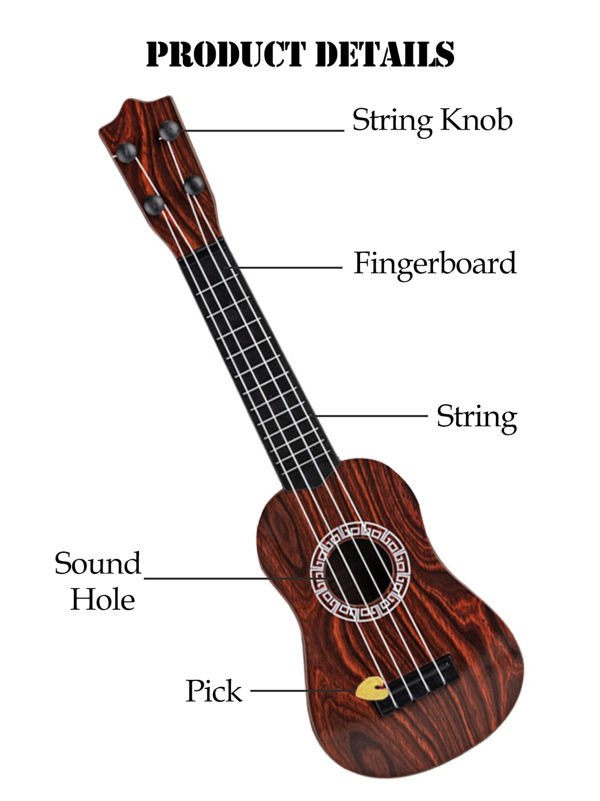 Mini Ukulele Toy for Kids