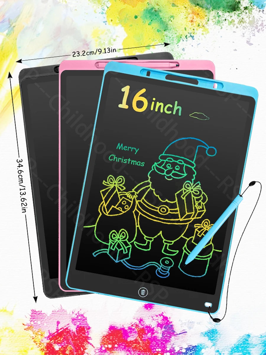 LCD Writing Tablet for Kids – Doodle Board with Lock Function