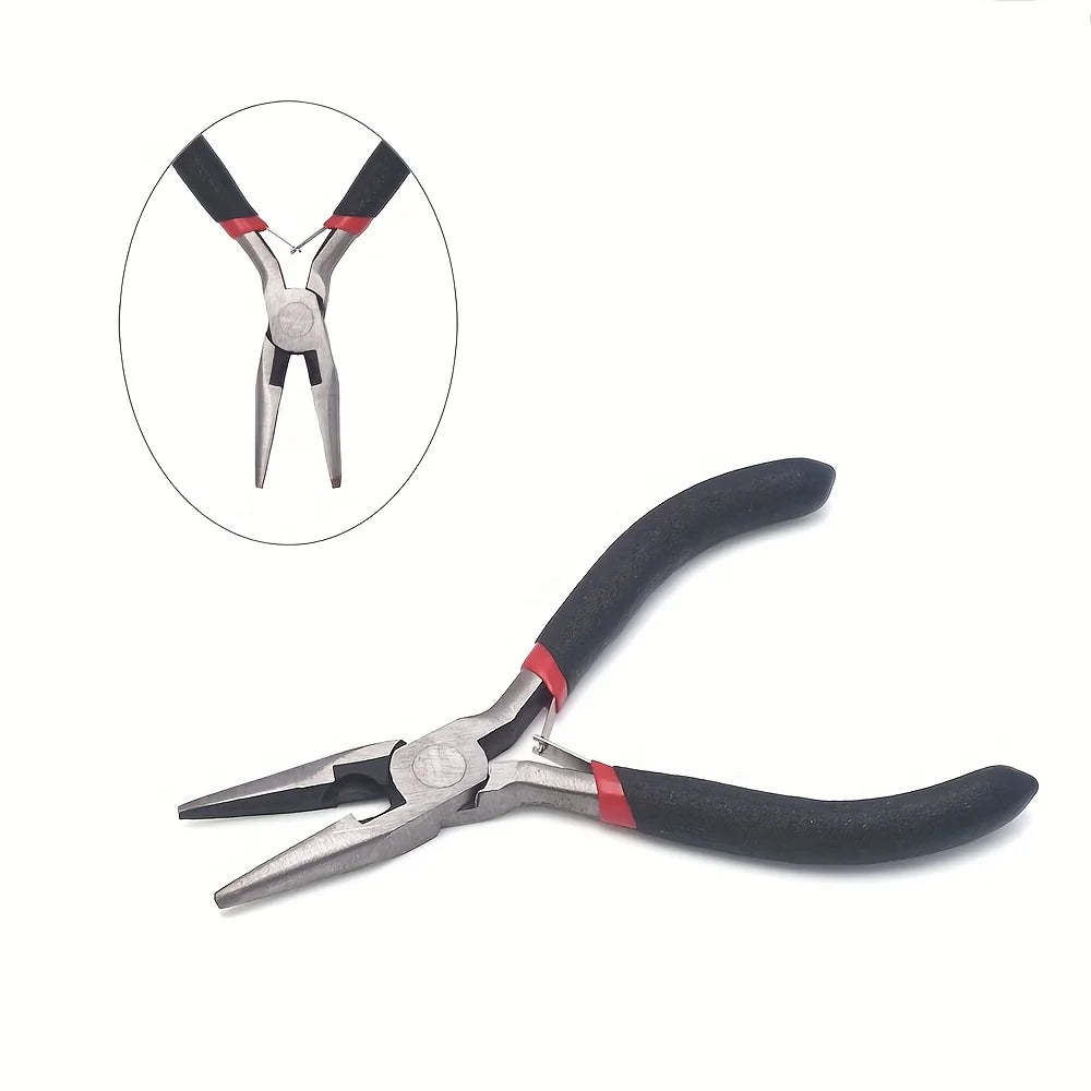 Jewelry Making Pliers Set - Flat, Round, and Diagonal Nose