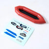 RC Car Scale Accessory Set – Surfboard, Kayak, and Roadblock Decorations