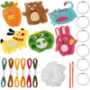 DIY Felt Sewing Craft Kit for Kids – Forest Creatures Plush Toy Making Set