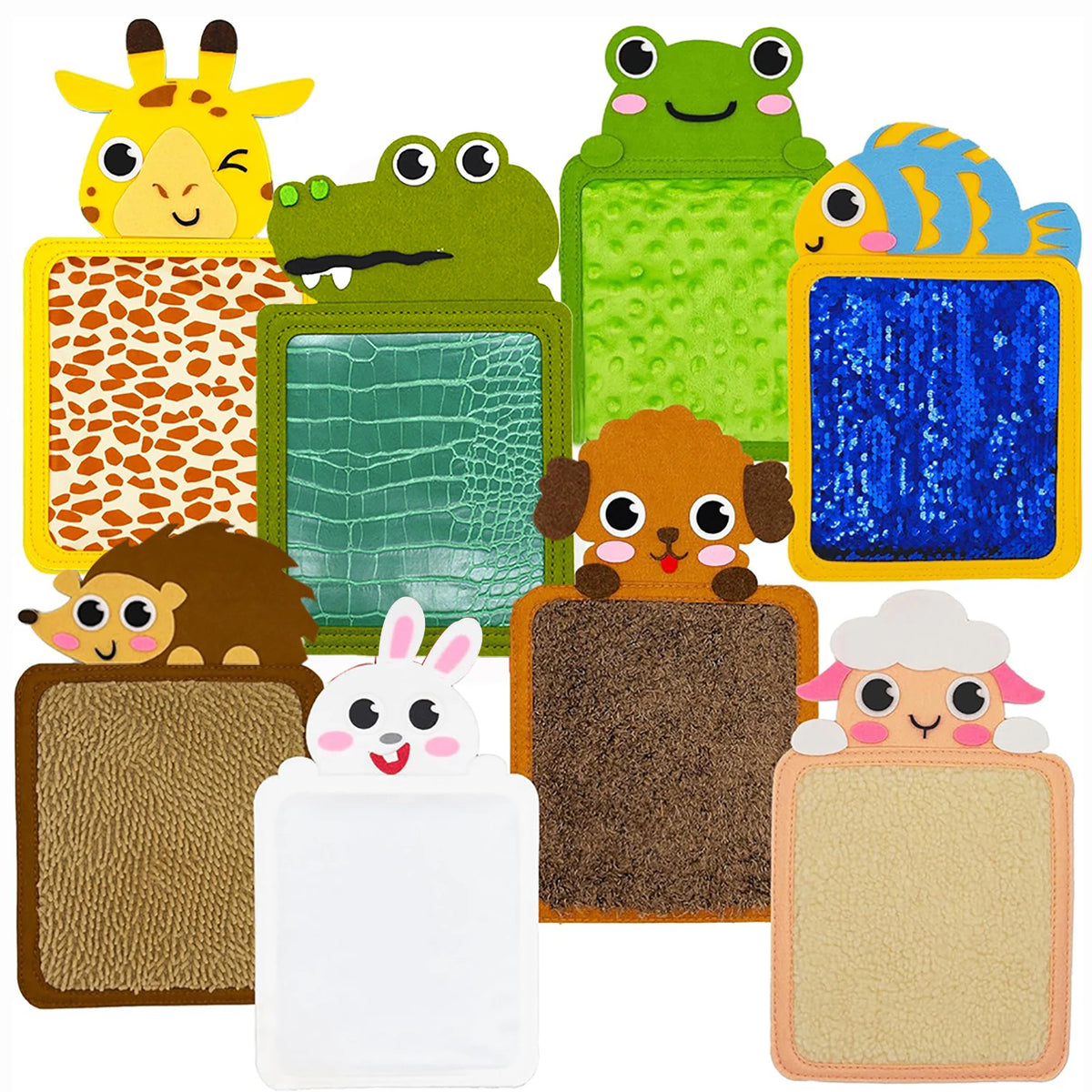 Montessori Sensory Busy Board for Toddlers – Fine Motor Skills & Life Learning Toy