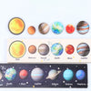 Montessori Wooden Solar System Puzzle for Kids