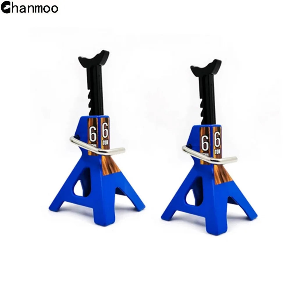 Heavy-Duty Adjustable Scale Jack Stands for 1/10 RC Crawlers