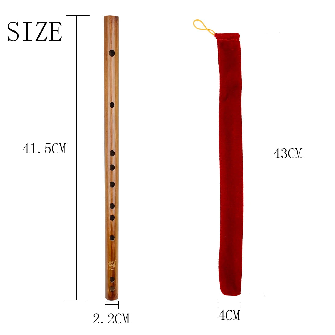 Professional Bamboo Dizi Flute – Traditional Chinese Wind Instrument