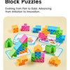 3D Logic Puzzle Building Blocks for Kids – STEM Learning & Fine Motor Skills