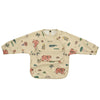 Waterproof Long-Sleeve Art Smock Bib for Toddlers