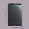 Glare-Free LCD Drawing Tablet with Pressure-Sensitive Stylus