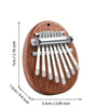 Wooden Kalimba Thumb Piano with Metal Chain