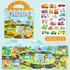 Reusable Sticker Book for Kids with Multi-Scene Bubble Jelly Stickers