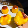 Caramel Pudding Stress Ball with Satisfying ASMR Squish
