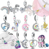 Enchanting Unicorn Pegasus Charm for Jewelry and Accessories