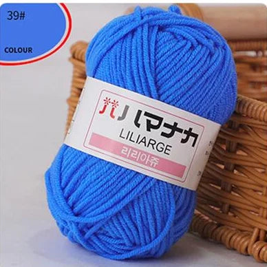 Milk Cotton Chenille Yarn for Soft Baby Knitting & Crochet