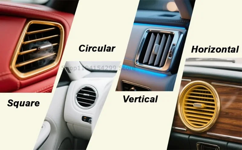 Mini Clip-On Car Cymbal for Ventilation Ports