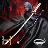 LED Light-Up Katana Sword Prop - Devil May Cry Style