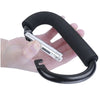 Heavy-Duty Aluminum Carabiner Stroller Hooks for Bags and Purses