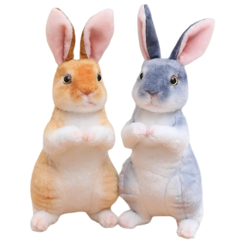 Lifelike Plush Bunny Rabbit Stuffed Animal