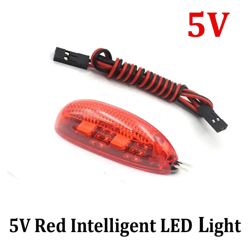 5V rotes intelligentes LED-Licht mit gewickeltem Draht und Stecker zur Navigation