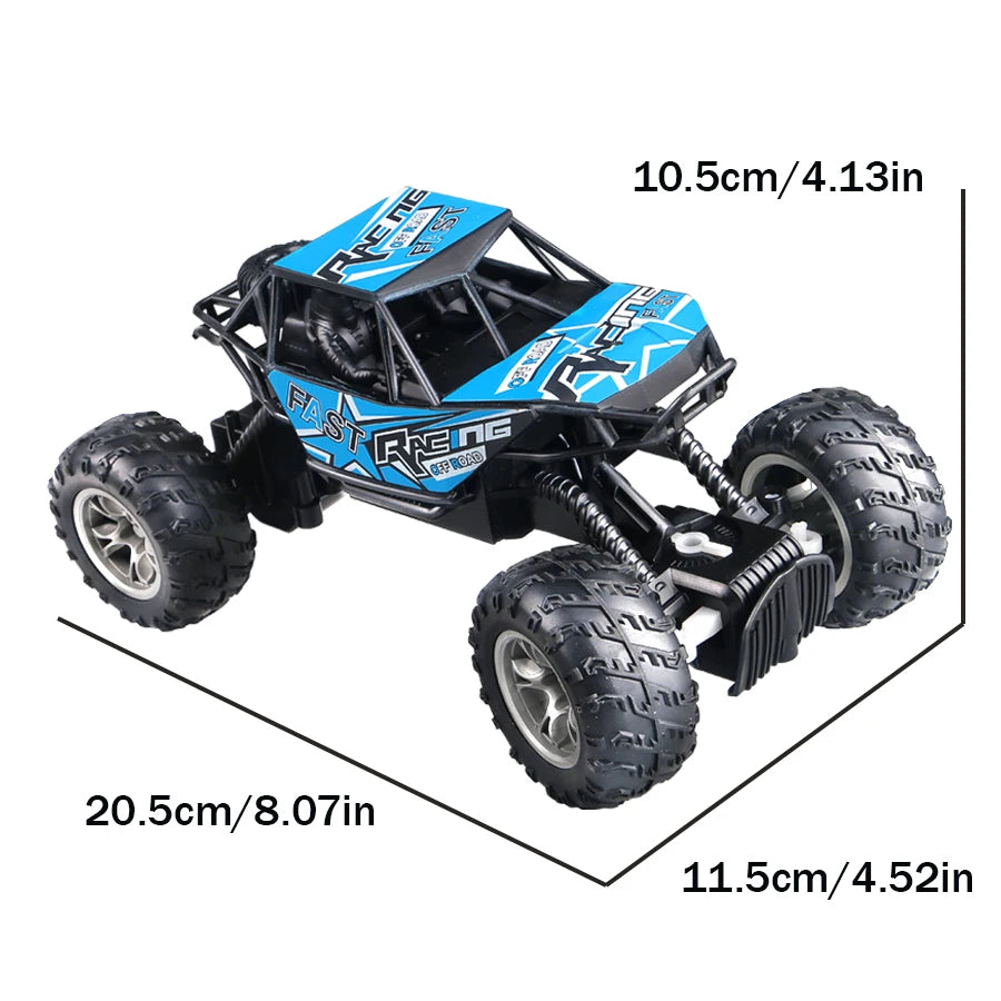 4-Way Remote Control Off-Road Car with LED Lights
