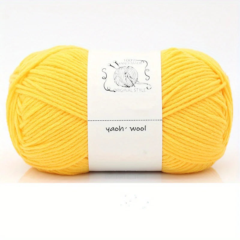 Soft Acrylic Yarn for Knitting & Crochet – 200m Skein