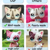 Realistic Mini Animal Figurine Set - Dogs, Cats & Fox
