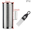 Stainless Steel Guiro with Scraper – Latin Percussion Instrument