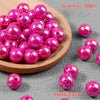 Iridescent Acrylic Round Beads for Jewelry Making (16mm, 20-Pack)