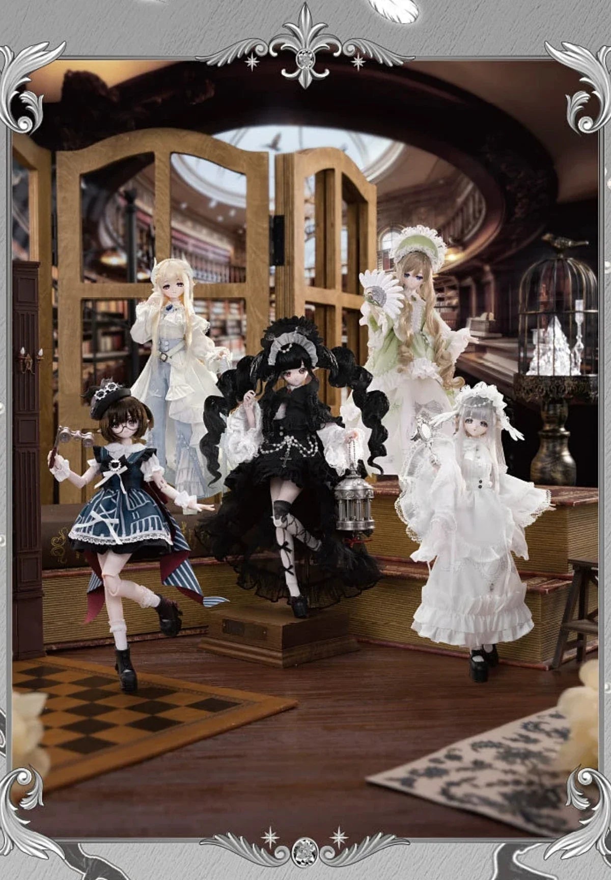 Minty Feather Mist Poetry Series 1/6 BJD Blind Box Doll