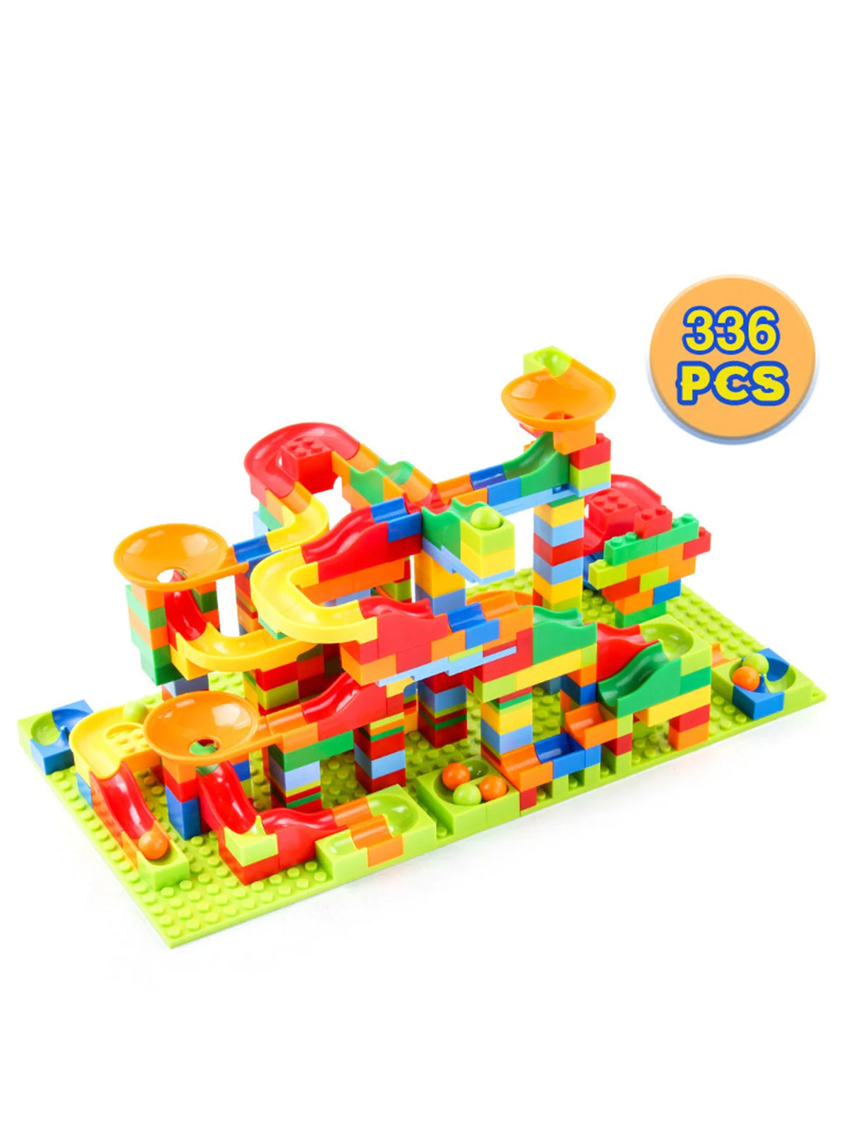 Miniature Building Blocks Track & Slide Set