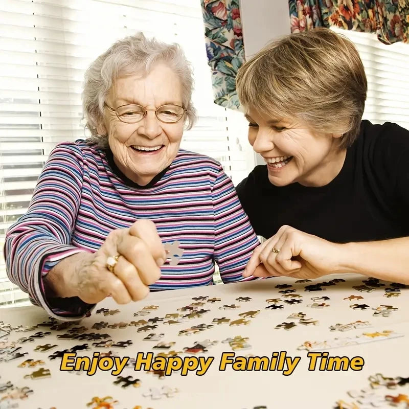 Glowing Tree of Life Puzzle – Large Multi-Color Challenge for Families