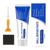 Tube of Wall Repair Paste for drywall, featuring a scraper and sandpaper tool.