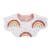 6-Layer Muslin Cotton Baby Bibs with Waterproof Backing