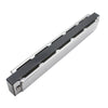 Silver 24-hole tremolo harmonica in C with a protective case shown from the side.