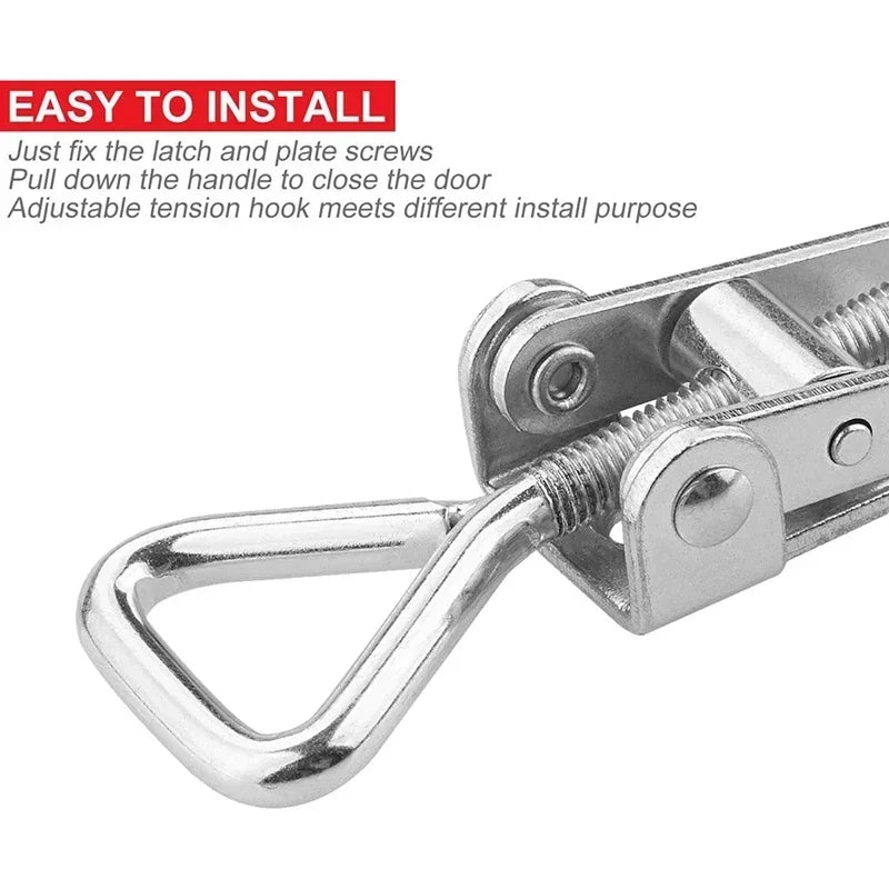 Heavy-Duty Adjustable Metal Toggle Latch Clamps