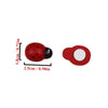 Self-Adhesive Wooden Ladybug Magnets for DIY Craft Projects