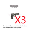 3D printed SIG-P220 handgun model with accessories
