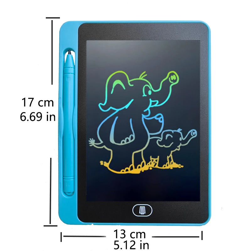 6.5-Inch LCD Writing Tablet for Kids – Reusable Drawing Board