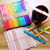 Cotton Candle Wicks Kit with Metal Stands (50-Piece)