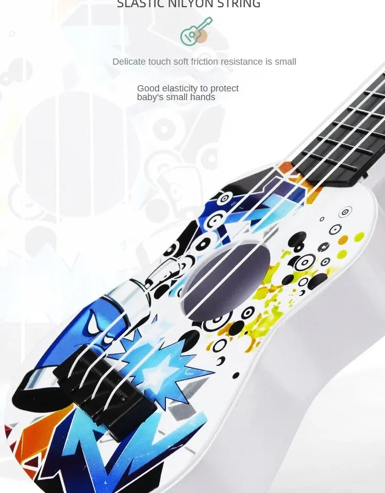 Mini Ukulele Toy for Toddler Musical Learning